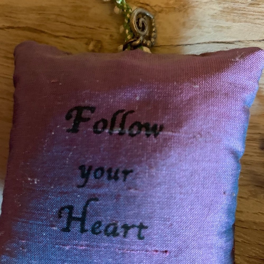 Lavender Filled Hanging Sachets w/positive words - Picture 6 of 8